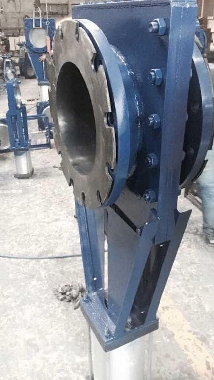 Rubber lined knife gate valve_A type_